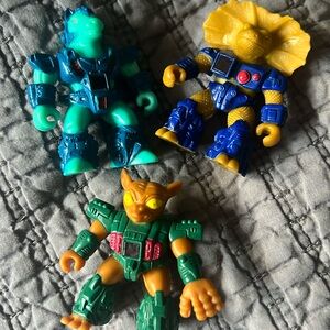 Vintage Takara Battle Beasts Lot (3)